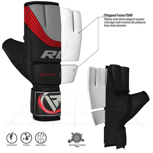 NEMESIS MMA GLOVES/R-3