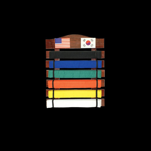 DYNAMICS OAK BELT DISPLAY RACK