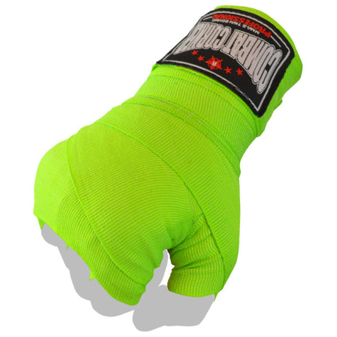 Combat Corner Pro Hand Wraps Neon Green-1