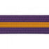 BOLD LOOK PURPLE BELTS WITH STRIPE-PRP/GOLD STRIPE-1