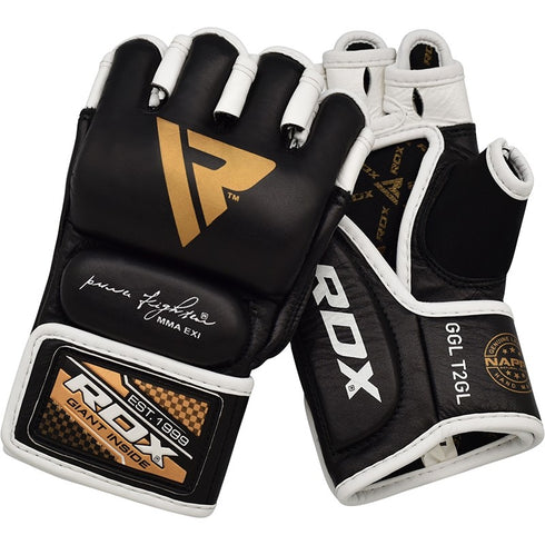 RDX T2 QUEST LEATHER MMA GLOVES-6