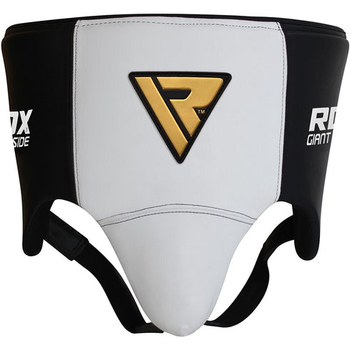 RDX L1 GEL LEATHER WHITE GROIN GUARD-5