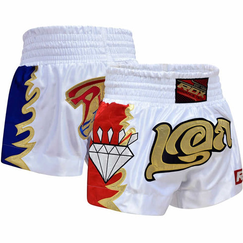 RDX R3 DIAMOND SATIN MUAY THAI SHORTS-1