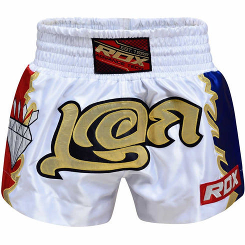 RDX R3 DIAMOND SATIN MUAY THAI SHORTS-5