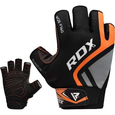 RDX F14 WEIGHT LIFTING GLOVES-5