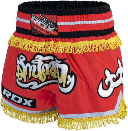 RDX R4 RED FIRE MUAY THAI SHORT-1