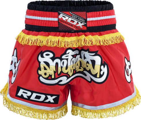 RDX R4 RED FIRE MUAY THAI SHORT-5