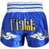 RDX R1 FIRE SATIN MUAY THAI SHORTS-4