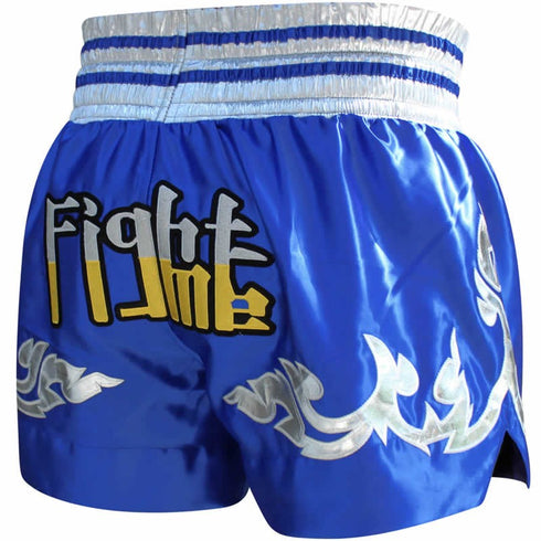 RDX R1 FIRE SATIN MUAY THAI SHORTS-8