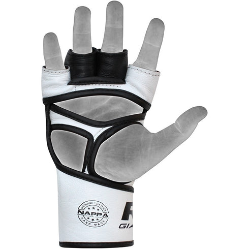 RDX F3 GEL LEATHER MMA GLOVES-4