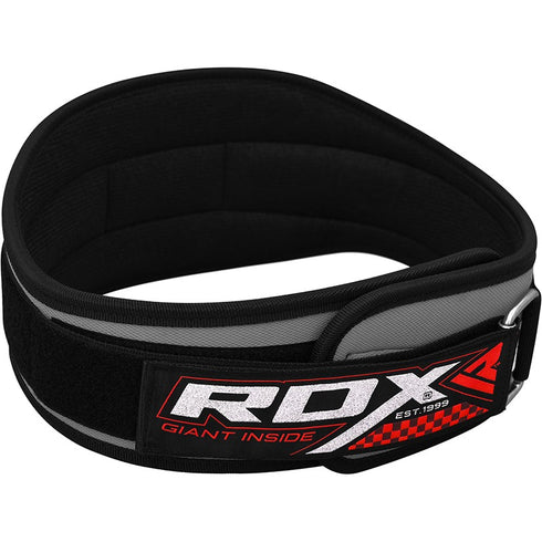 RDX 9C 6 INCH WEIGHTLIFTING GYM BELT/Gry-3