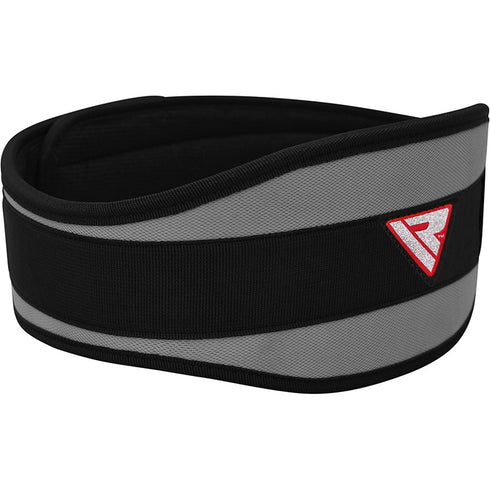 RDX 9C 6 INCH WEIGHTLIFTING GYM BELT/Gry-4