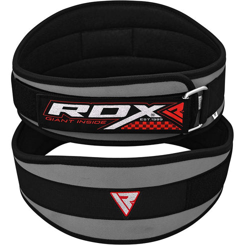 RDX 9C 6 INCH WEIGHTLIFTING GYM BELT/Gry-5