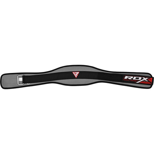 RDX 9C 6 INCH WEIGHTLIFTING GYM BELT/Gry-6