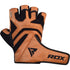 RDX S12 GYM WEIGHT LIFTING GLOVES/Tan-1