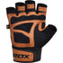 RDX S12 GYM WEIGHT LIFTING GLOVES/Tan-7