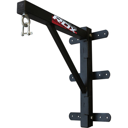 RDX X4 BLACK 2FT FOLDING PUNCH BAG WALL BRACKET-3