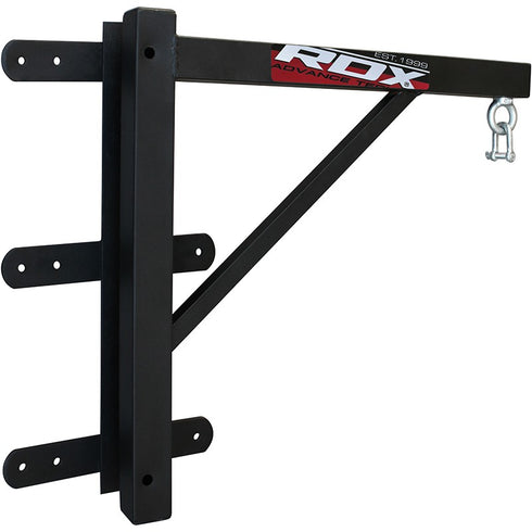 RDX X4 BLACK 2FT FOLDING PUNCH BAG WALL BRACKET-5