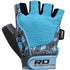 RDX S6 LADIES BLUE GYM GLOVES-2