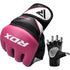 RDX F12 LADIES PINK MMA GRAPPLING GLOVES-5