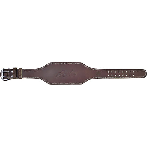 RDX 6 INCH BROWN LEATHER GYM BELT-7