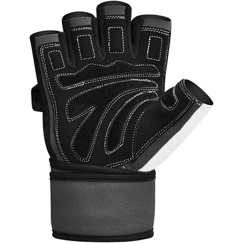 RDX L1 LEATHER GYM GLOVES-2