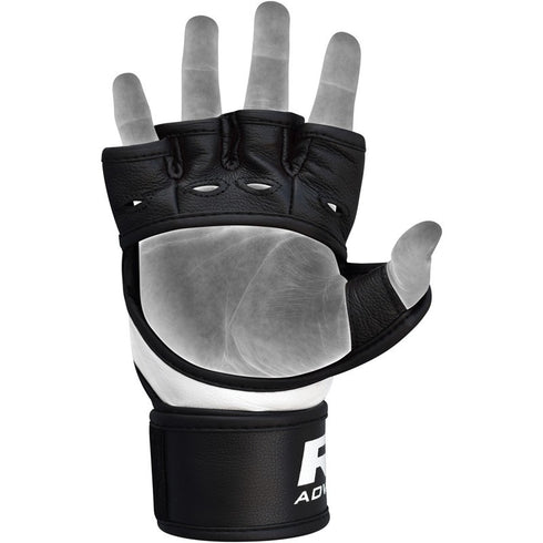 RDX T1 LEATHER MMA GLOVES-6