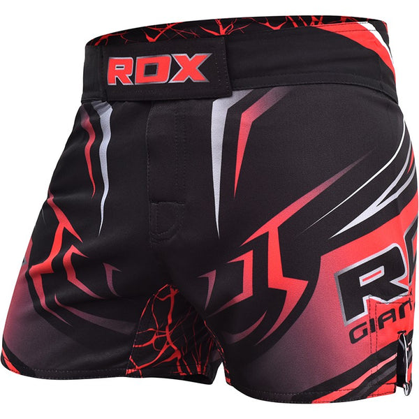 RDX R8 RED MMA SHORTS-1