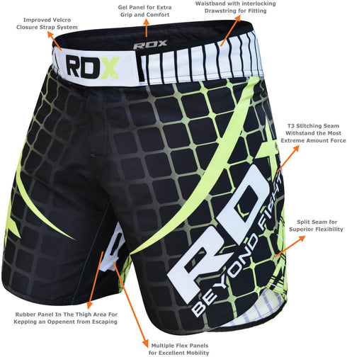 RDX R2 FLEX PANEL MMA SHORTS-2