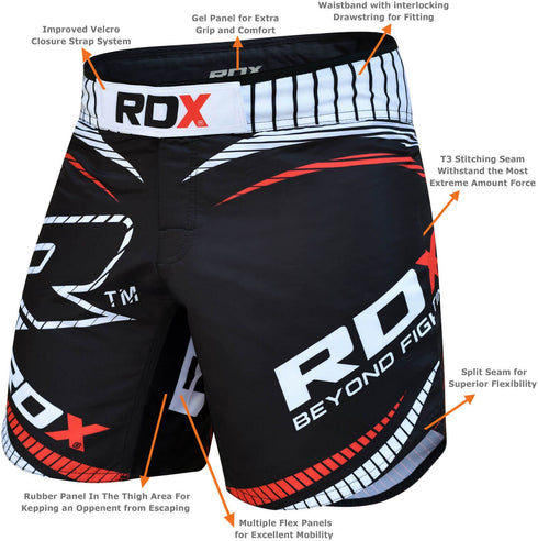 RDX R1 MMA TRAINING SHORTS-3
