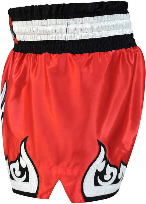 R5 RED MUAY THAI SHORTS-3