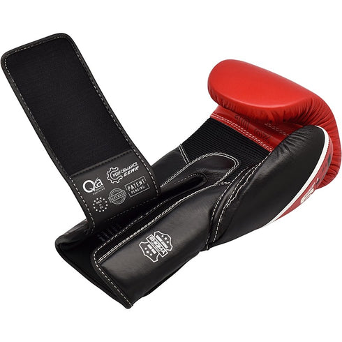RDX T9 ACE LEATHER BOXING GLOVES(Red)-4