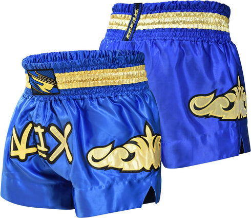 RDX R6 SAPPHIRE MUAY THAI SHORTS-2