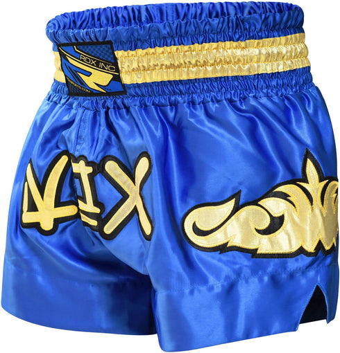 RDX R6 SAPPHIRE MUAY THAI SHORTS-9