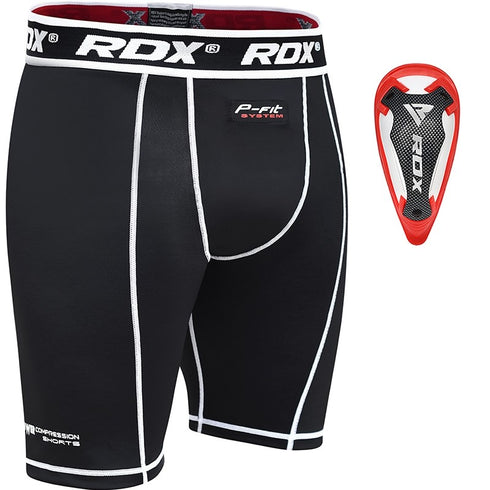 RDX COMPRESSION SHORTS & GROIN CUP/R-1