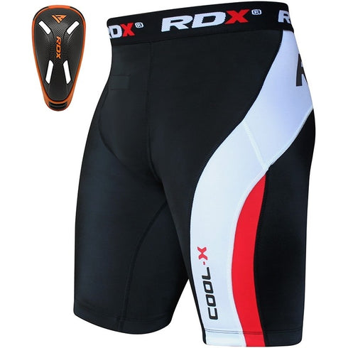 RDX GROIN GUARD & THERMAL COMPRESSION SHORTS/Org-1