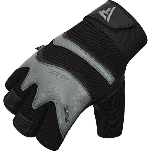 RDX S15 FITNESS GYM GLOVES/Gry-5