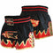 RDX R2 ULTRA CRIMSON SATIN MUAY THAI SHORTS-1