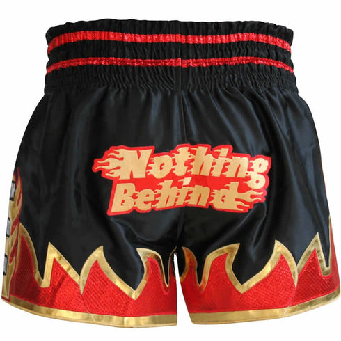 RDX R2 ULTRA CRIMSON SATIN MUAY THAI SHORTS-4