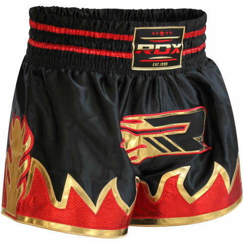 RDX R2 ULTRA CRIMSON SATIN MUAY THAI SHORTS-7