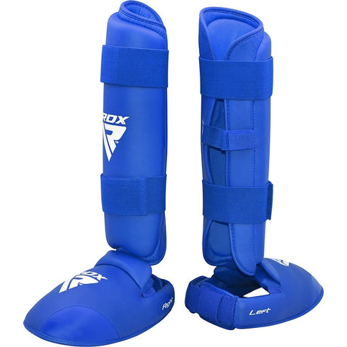 RDX X1 SEMI CONTACT SHIN INSTEP GUARDS(Blue)-3