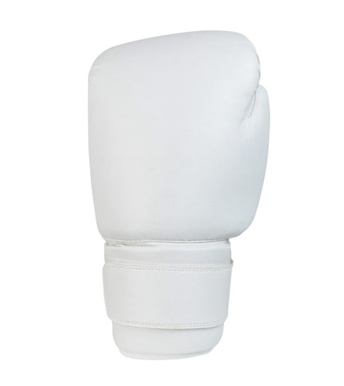 Combat Corner Recruit No Logo Boxing Gloves White-5