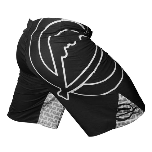 FUJI INVERTED BOARD SHORTS-Black-2