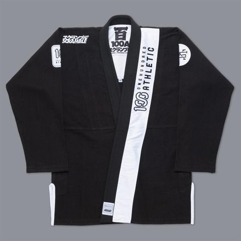 Scramble-X 100-Athletic Jiu Jitsu Gi – Black-1