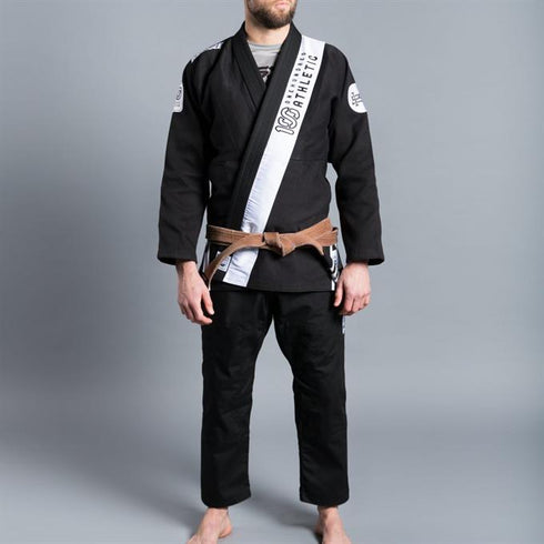 Scramble-X 100-Athletic Jiu Jitsu Gi – Black-2