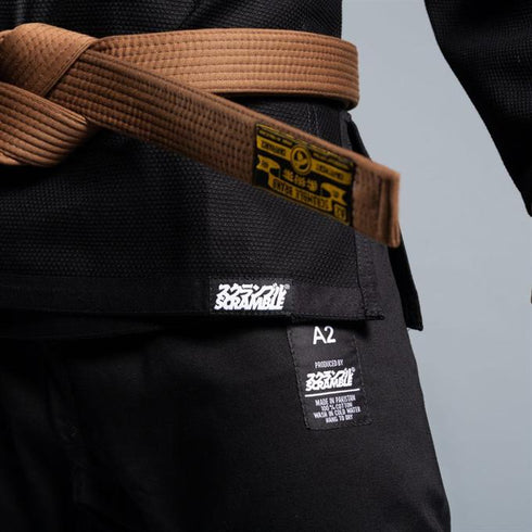 Scramble-Standard Issue 2018 Jiu Jitsu Gi - Black-6