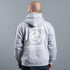 Scramble-Brush Logo Hoodie - Grey-2