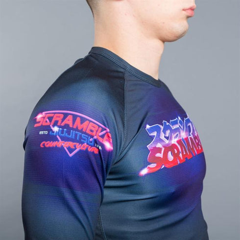 Scramble-Lazertronic Grappling Rashguard-5
