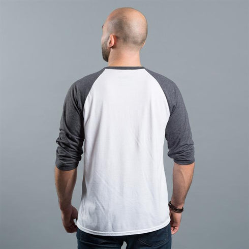 Scramble-Brush Logo T-Shirt - Raglan-1