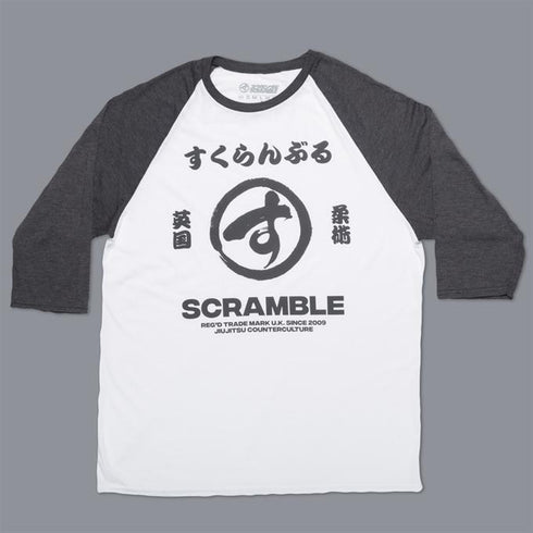 Scramble-Brush Logo T-Shirt - Raglan-2